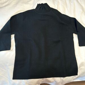 Elbow length, like new black Talbots Sweater